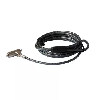 PORT Designs PORT Connect Security Cable Lock 1.55 m Must/Hõbe