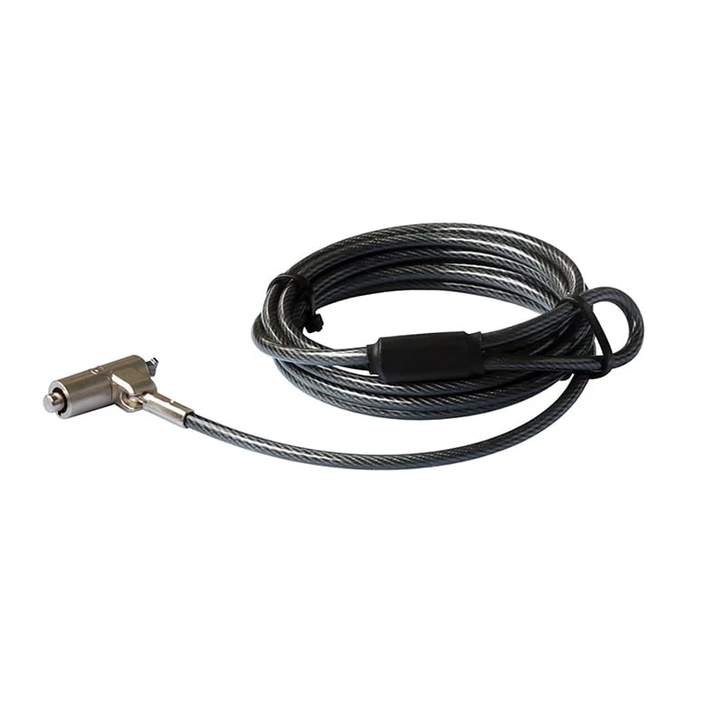 PORT Designs PORT Connect Security Cable Lock 1.55 m Must/Hõbe