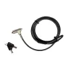 PORT Designs PORT Connect Security Cable Lock 1.55 m Must/Hõbe
