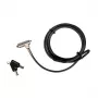 PORT Designs PORT Connect Security Cable Lock 1.55 m Must/Hõbe