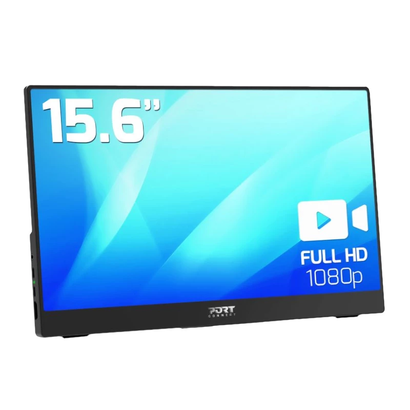 PORT Designs PORT Connect 15.6 inch kaasaskantav IPS monitor - Full HD 1920x1080 - USB-C ja Mini HDMI