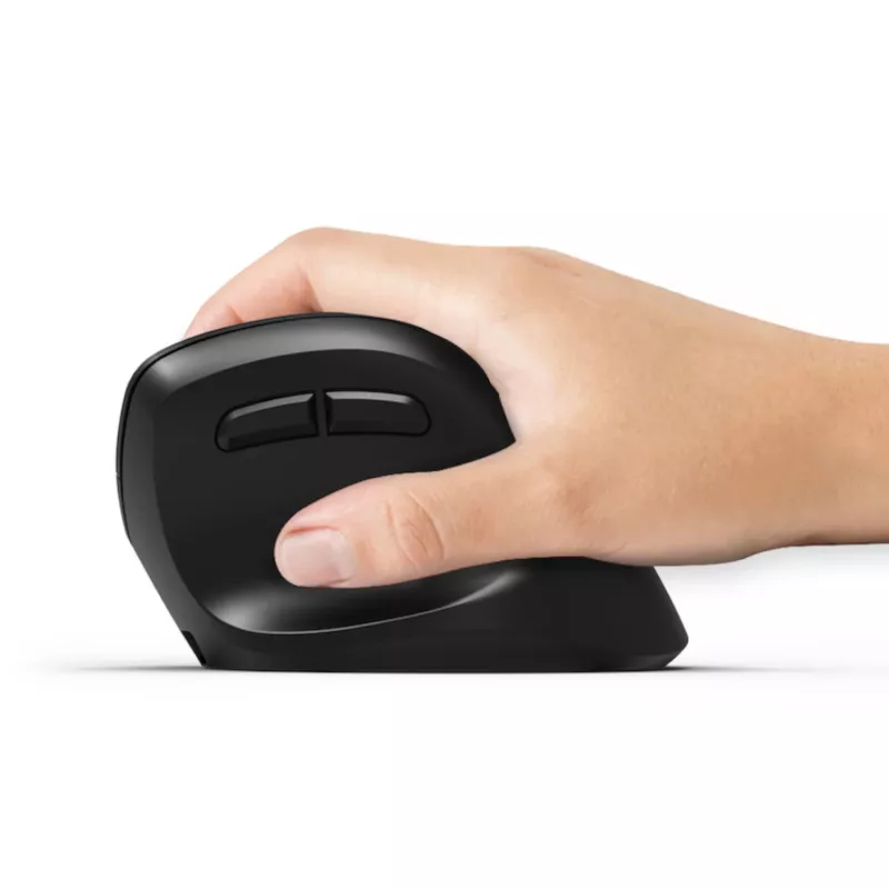 PORT Designs PORT Connect Professional ERGO SHAPE Juhtmeta laetav hiir - paremakäeline - optiline - 5 nuppu - 2,4 GHz, Bluetooth - USB-vastuvõtja