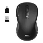 PORT Designs PORT Connect Professional ESSENTIAL juhtmeta optiline hiir - 5 nuppu - 2,4 GHz, Bluetooth - USB vastuvõtja - must