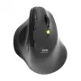 PORT Designs ERGO 2.4 GHz Wireless Bluetooth Rechargeable Mouse - 1600 DPI