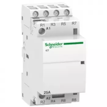 APC Schneider Electric A9C20837 Acti9 iTL Impulssrelee 2P 16A 230-240V AC DIN Rail Valge