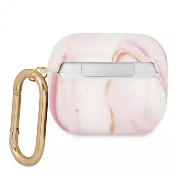 Guess GUA3UNMP AirPods 3 Cover Pink Marble Collection