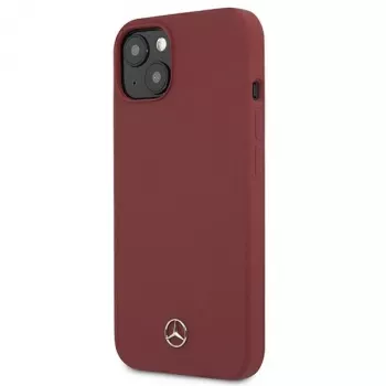 Mercedes-Benz MEHCP13SSILRE iPhone 13 mini 5,4 inch Red Hardcase Silicone Line