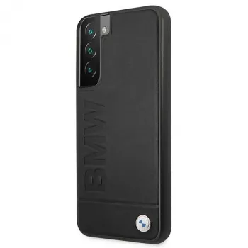 BMW Hardcase Samsung Galaxy S22+ musta värvi Signature Logo Imprint