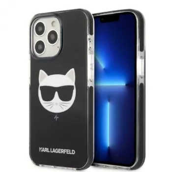 Karl Lagerfeld KLHCP13XTPECK kõva ümbris iPhone 13 Pro Max 6,7 inch must Choupette Head