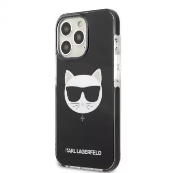Karl Lagerfeld KLHCP13XTPECK kõva ümbris iPhone 13 Pro Max 6,7 inch must Choupette Head