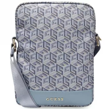 Guess GUTB10HGCFSEB GCube Stripe tahvelarvuti kott 10 inch sinine