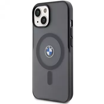 BMW BMHMP15MDSLK iPhone 15 Plus / 14 Plus 6,7 inch Must kõvaümbris IML Signature MagSafe
