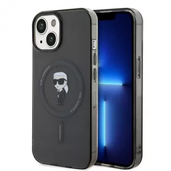 Karl Lagerfeld Ikonik Hardcase MagSafe iPhone 13/14/15 6,1 inch must