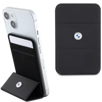 BMW Kaarditaskuga Aluse ja MagSafe’iga Rahakott Signature Collection Must
