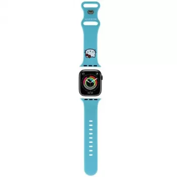 Hello Kitty HKAWMSCHBLB Apple Watch 38/40/41mm sinine silikoonist rihm Kitty peaga