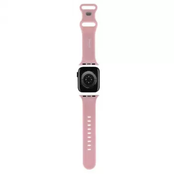 Hello Kitty HKAWLSCHBLP Silikoonrihm Apple Watch 42/44/45/49mm Roosa