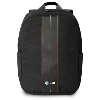 BMW BMBP15COMPVSKR 16 seljakott must Nylon punase triibuga