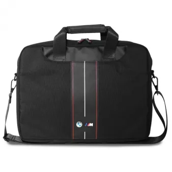 BMW Sülearvutikott 16 tolli Must Nailon Punane Triip