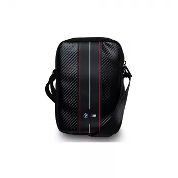 BMW M Collection Carbon Red Stripes tahvelarvuti ümbris 10-tollistele tahvelarvutitele, must