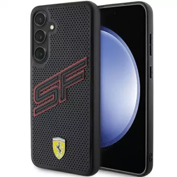 Ferrari FEHCS24MPINK S24+ S926 Must kõva korpus Big SF Perforeeritud Samsung Galaxy S24+ jaoks