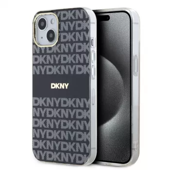DKNY DKHMP15SHRHSEK iPhone 15 / 14 / 13 6.1 inch Must IML Mono & Stripe MagSafe Kõva Kest