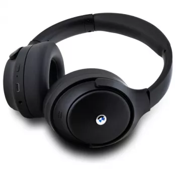 BMW Over-Ear Bluetooth-kõrvaklapid aktiivse mürasummutusega, must, metallist logod