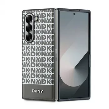 DKNY DKHMZFD6PSOSPW Samsung Galaxy Z Fold6 Tagakaas Pruun Korduvmustri Alumise Triibuga