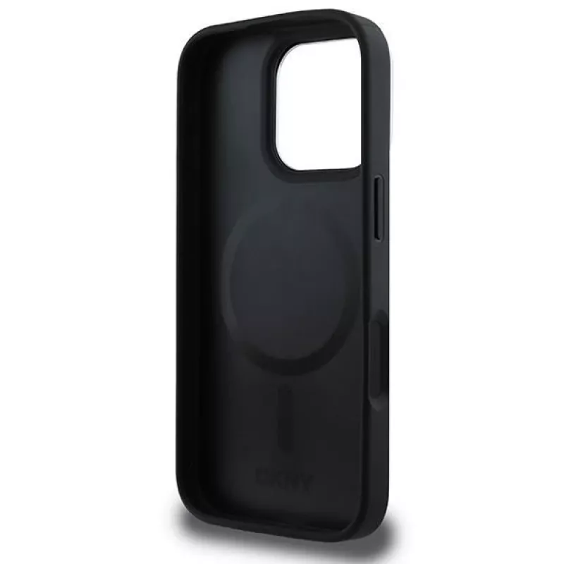 DKNY DKHMP16XPCPVSLK Kõva ümbris ruudulise mustriga MagSafe iPhone 16 Pro Max 6.9 must