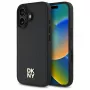 DKNY DKHMP16SPSHRPSK iPhone 16 6.1 Hard Case Black Repeat Pattern Stack Logo MagSafe