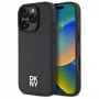 DKNY DKHMP16LPSHRPSK iPhone 16 Pro 6.3 Hard Case Black Repeat Pattern Stack Logo MagSafe