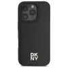 DKNY DKHMP16LPSHRPSK iPhone 16 Pro 6.3 Hard Case Black Repeat Pattern Stack Logo MagSafe