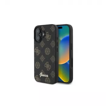 Guess Peony Script MagSafe ümbris iPhone 16 Plus (must)