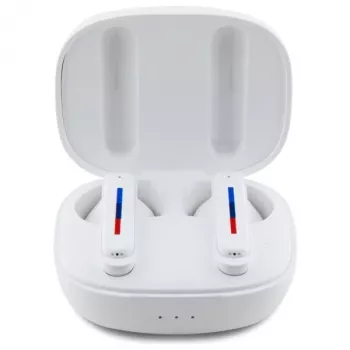 BMW BMBEMIATP20LOH True Wireless Stereo (TWS) Bluetooth 5.1 In-Ear Kõrvaklapid Laadimisaluse ja Valge Värviga