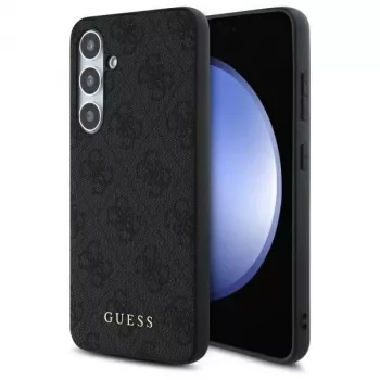 Guess 4G Metal Gold Logo Tagakaas Samsung Galaxy S24 FE jaoks - Hall