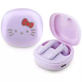 HELLO KITTY TWS Earbuds O Glossy Finish Purple