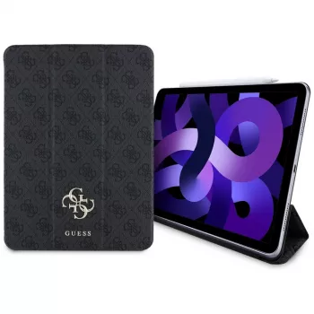 Guess GUFC11RM24PS4SGK iPad Air 11-tolline (2024/2025) Magnetiline Folioümbris - Must Big Logo