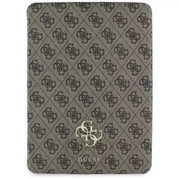 Guess GUFC11RM24PS4SGW iPad Air 11 M2 2024 / M3 2025 / M4 2026 Pruun Magnetiline 4G Big Logo Folio Ümbris