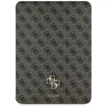 Guess GUFC13RM24PS4SGW iPad Air 13 M2 2024 / M3 2025 / M4 2026 Pruun Magnetiline 4G Big Logo Folio Ümbris