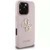 Guess Grained Big 4G Logo Small Classic Logo Tagakaas Apple iPhone 16 Pro (Roosa)