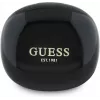Guess Flat Classic Logo Electroplated TWS Earbuds koos laadimiskohvriga (must)