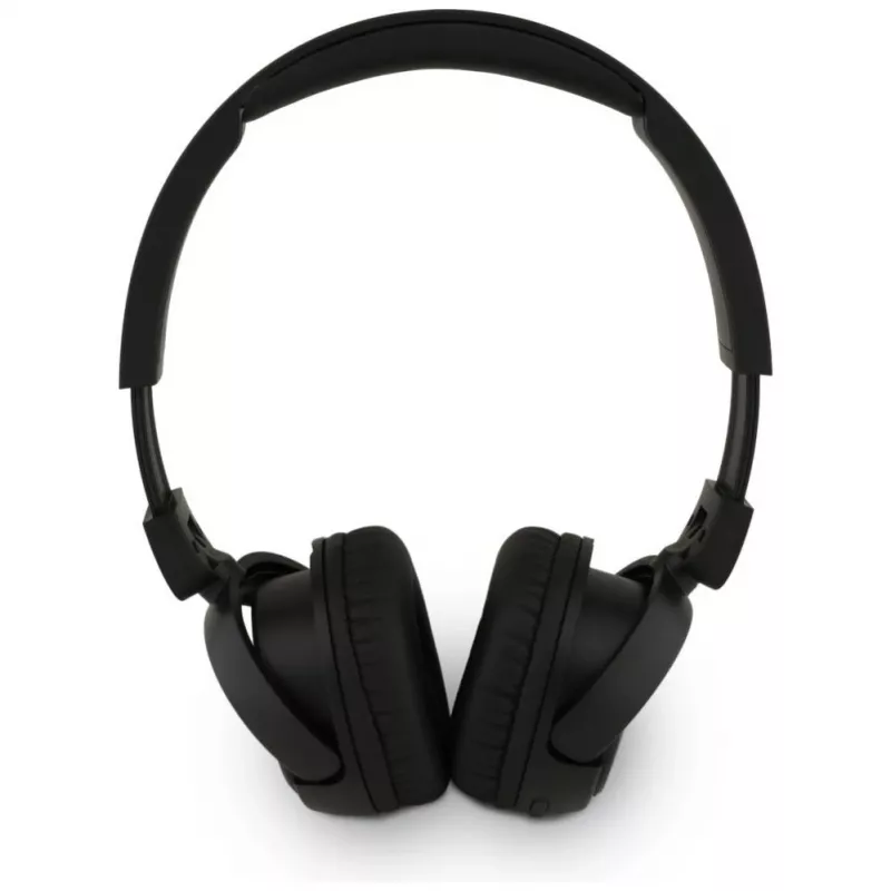 Guess Metal Logo Script Wireless Bluetooth 5.3 Over-Ear Headphones, Black