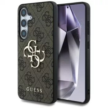 Guess Big 4G Logo Classic Logo Case Samsung Galaxy S25+ jaoks (pruun)