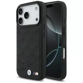 BMW M Shape Logo MagSafe ümbris Apple iPhone 17 Pro jaoks, must