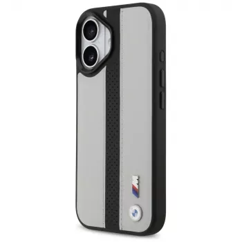 BMW M Perforatsiooniga Triibulogo MagSafe ümbris Apple iPhone 17 jaoks, hall