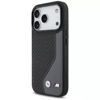 BMW M Carbon Logo MagSafe Case for iPhone 17 Pro Anthracite