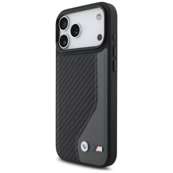 BMW M Carbon Logo MagSafe Case for Apple iPhone 17 Pro Max Anthracite