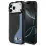BMW M Carbon Logo MagSafe Case for iPhone 17 Pro Max Blue
