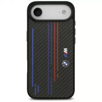 BMW M Kevlar Lines & Logo MagSafe ümbris Apple iPhone Airile, must