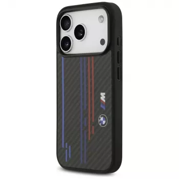 BMW M Kevlar Lines & Logo MagSafe Case for iPhone 17 Pro Black