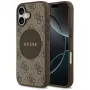 Guess 4G Circle Classic Logo MagSafe Tagakaas Apple iPhone 17 jaoks - Pruun